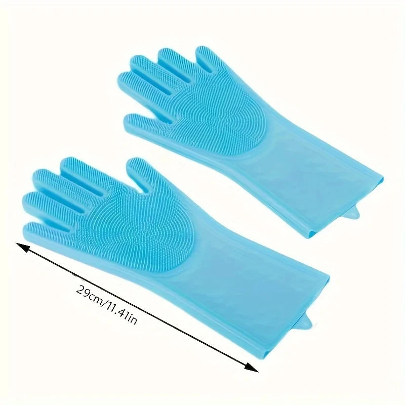 Pet Bath Scrubber Glove