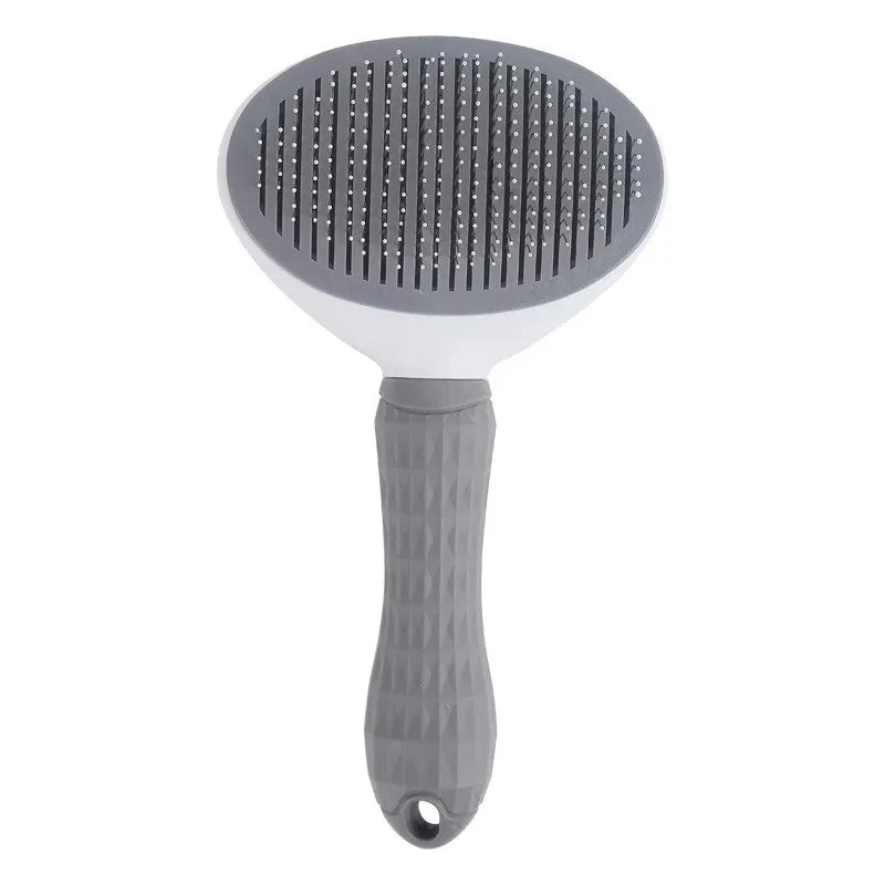 Self-Cleaning Pet Dematting Brush